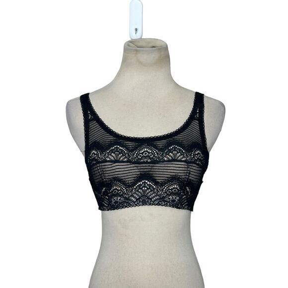 Victoria’s Secret Dream Angels black lace bra size 32 C - Picture 11 of 14